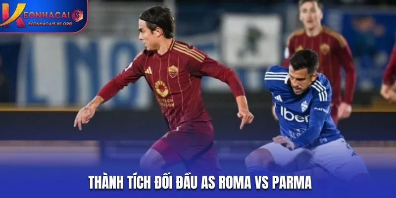 Soi kèo AS Roma vs Parma - phân tích tỷ số đối đầu
