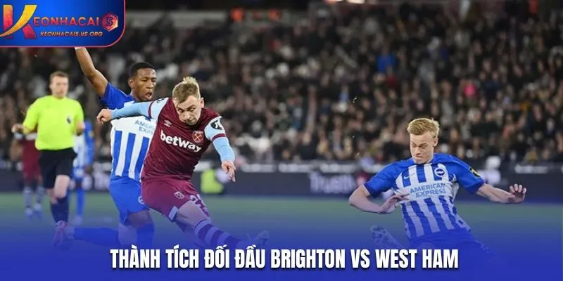 Soi kèo Brighton vs West Ham - tỷ số các lần chạm mặt