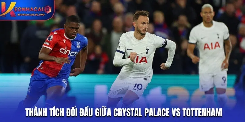 Soi kèo Crystal Palace vs Tottenham dựa vào lịch sử đối đầu